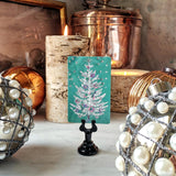 Hollywood Christmas - Custom Place Cards - Upright - The Punctilious Mr. P's Place Card Co.