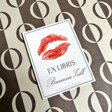 Kisses - Custom Bookplate - The Punctilious Mr. P's Place Card Co.