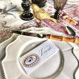 Les Femmes du Monde - Custom Place Cards - Laydown - The Punctilious Mr. P's Place Card Co.