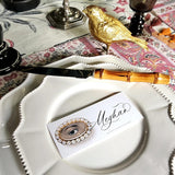 Les Femmes du Monde - Custom Place Cards - Laydown - The Punctilious Mr. P's Place Card Co.