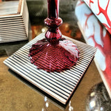 Ligne Bone Drinks Coasters s/4 - The Punctilious Mr. P's Place Card Co.