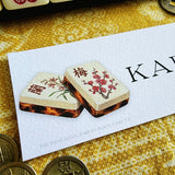 Mahjong - Custom Place Cards - Laydown - The Punctilious Mr. P's Place Card Co.
