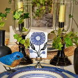 Marian McEvoy: Floral Fantasia - Custom Place Cards - Upright - The Punctilious Mr. P's Place Card Co.