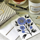 Marian McEvoy: 'Floral Fantasia' Pack of Custom Note Cards - The Punctilious Mr. P's Place Card Co.