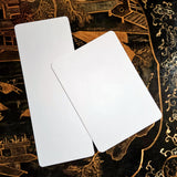 Marian McEvoy: 'Ornaments' Custom Menu Cards s/4 - The Punctilious Mr. P's Place Card Co.