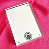 Marian McEvoy: Pressed Poppies Desk Paperweights - The Punctilious Mr. P's Place Card Co.