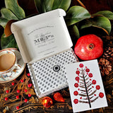 Marian McEvoy: 'Tannenbaum' Holiday Note Card Set - The Punctilious Mr. P's Place Card Co.