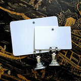 Marian McEvoy: 'Tropicalia' - Custom Place Cards - Upright - The Punctilious Mr. P's Place Card Co.