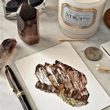 Minerals No. 6 - Pack of Custom Note Cards - The Punctilious Mr. P's Place Card Co.