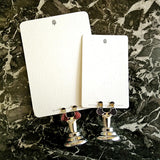 Octopodes & Conch - Custom Place Cards - Upright - The Punctilious Mr. P's Place Card Co.