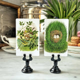 Passerine Birds - Custom Place Cards - Upright - The Punctilious Mr. P's Place Card Co.