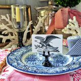 Patriot Eagle - Custom Place Cards - Upright - The Punctilious Mr. P's Place Card Co.