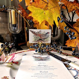 Pheasantry - Custom Menu Cards - s/4 - The Punctilious Mr. P's Place Card Co.