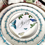 Primavera - Custom Place Cards - Laydown Event Size - The Punctilious Mr. P's Place Card Co.