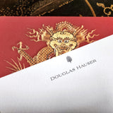 Radiant Dragon: Cinnabar - Pack of Custom Note Cards - The Punctilious Mr. P's Place Card Co.
