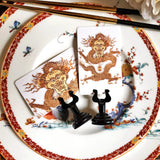 Radiant Dragon - Custom Place Cards - Upright - The Punctilious Mr. P's Place Card Co.