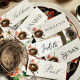 Robin's Eggs - Custom Place Cards - Laydown - The Punctilious Mr. P's Place Card Co.