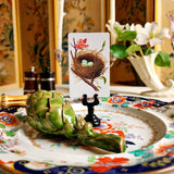 Robin's Eggs - Custom Place Cards - Upright - The Punctilious Mr. P's Place Card Co.