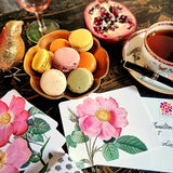 Rose Garden - Custom Note Cards - The Punctilious Mr. P's Place Card Co.