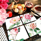 Rose Garden - Custom Note Cards - The Punctilious Mr. P's Place Card Co.