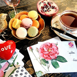 Rose Garden - Custom Note Cards - The Punctilious Mr. P's Place Card Co.