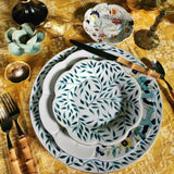 Royal Limoges - Floral Foliage Ensemble IV - The Punctilious Mr. P's Place Card Co.