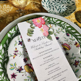 Royal Limoges - Floral Foliage Ensemble V - The Punctilious Mr. P's Place Card Co.