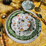 Royal Limoges - Floral Foliage Ensemble V - The Punctilious Mr. P's Place Card Co.