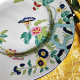 Royal Limoges - Floral Foliage Ensemble V - The Punctilious Mr. P's Place Card Co.