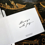 Sarah V Battle - Doves & Swans - Custom Place Cards - Event Size - The Punctilious Mr. P's Place Card Co.