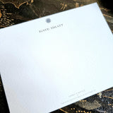 Sarah V Battle: 'Doves & Swans' Pack of Custom Note Cards - The Punctilious Mr. P's Place Card Co.