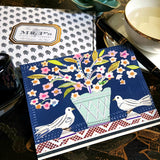 Sarah V Battle: 'Doves & Swans' Pack of Custom Note Cards - The Punctilious Mr. P's Place Card Co.