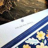 Sarah V Battle: 'Mixed Birds' Pack of Custom Note Cards - The Punctilious Mr. P's Place Card Co.