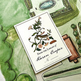 Signs of Spring - Custom Bookplate - The Punctilious Mr. P's Place Card Co.