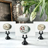 Speckled Eggs - Custom Place Cards - Upright - The Punctilious Mr. P's Place Card Co.