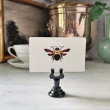 Spring Bees - Custom Place Cards - Upright - The Punctilious Mr. P's Place Card Co.