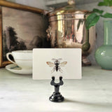 Spring Bees - Custom Place Cards - Upright - The Punctilious Mr. P's Place Card Co.