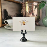 Spring Bees - Custom Place Cards - Upright - The Punctilious Mr. P's Place Card Co.