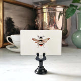 Spring Bees - Custom Place Cards - Upright - The Punctilious Mr. P's Place Card Co.