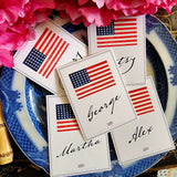 Stars & Stripes - Custom Place Cards - Omni - The Punctilious Mr. P's Place Card Co.