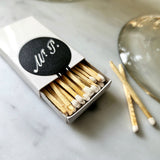 Tall Mini Star Cut Glass Hurricane Candle Holders - Pair - The Punctilious Mr. P's Place Card Co.