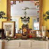 Tall Mini Star Cut Glass Hurricane Candle Holders - Pair - The Punctilious Mr. P's Place Card Co.