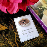The Lover's Eye Noir - Custom Bookplate - The Punctilious Mr. P's Place Card Co.