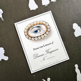 The Lover's Eye Pearl - Custom Bookplate - The Punctilious Mr. P's Place Card Co.