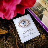 The Lover's Eye Pearl - Custom Bookplate - The Punctilious Mr. P's Place Card Co.
