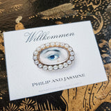 The Lover's Eye - Pearl - Custom Gift Notes - The Punctilious Mr. P's Place Card Co.