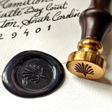 Wax Seal Stamper - Mr. P's Anthemion - The Punctilious Mr. P's Place Card Co.