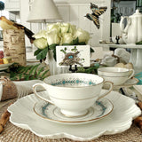 Wood Thrush - Custom Place Cards - Upright - The Punctilious Mr. P's Place Card Co.