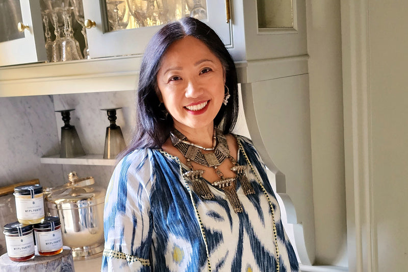 Mr. P's Founder Karen Suen-Cooper in her pantry