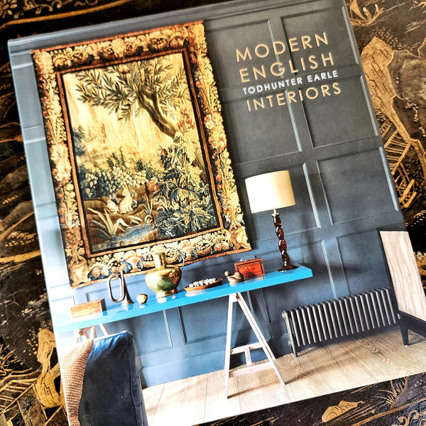 Modern English Interiors by todhunter earle book cover